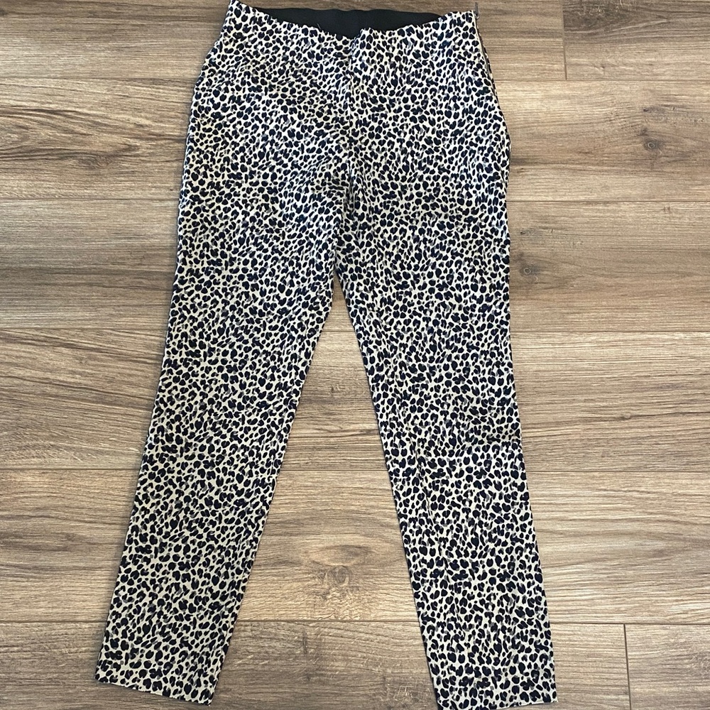 a new day Black and Cream Animal Print Pants